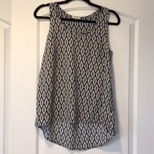 Patterned tank top